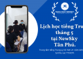 Lịch học tiếng Trung tại NewSky Tân Phú