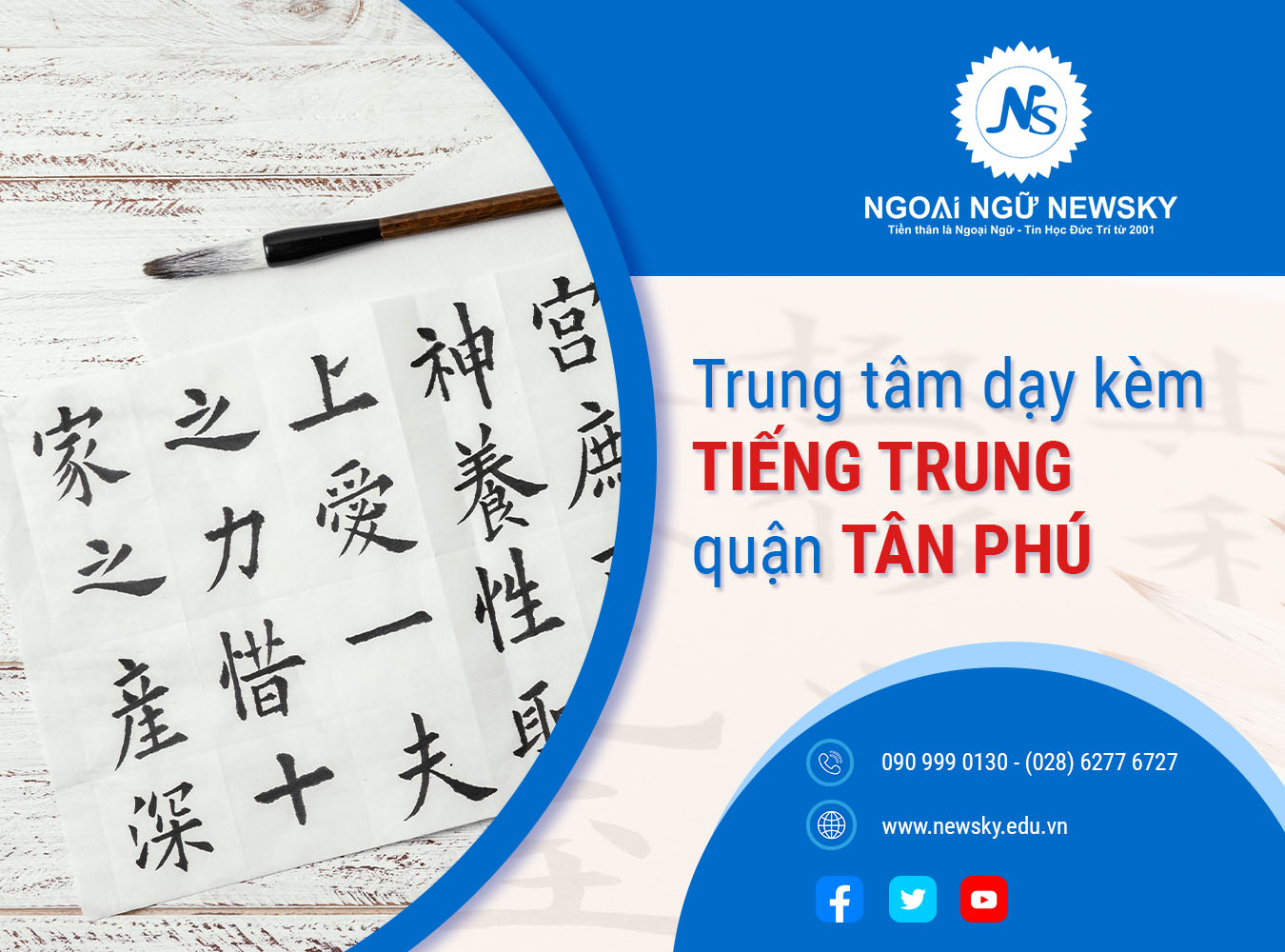 Trung tâm dạy kèm tiếng Trung uy tín quận Tân Phú