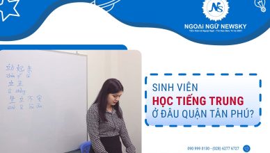 Sinh viên học tiếng Trung ở đâu quận Tân Phú?