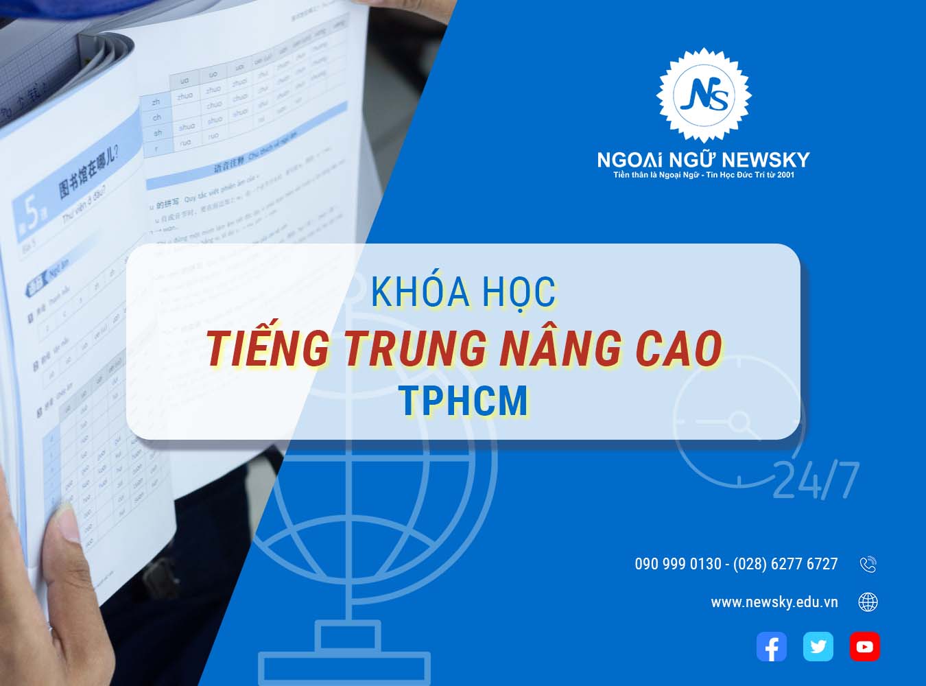 Khóa học tiếng Trung nâng cao TpHCM